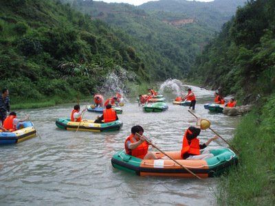 【团队出游咨询】黄巢山互动团建，清凉漂流一日游